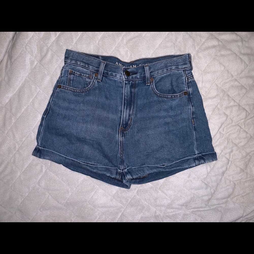American Eagle Denim Mom Shorts